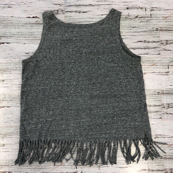 Badbones Girls Tank Top with fringes Size 14 - Picture 2 of 6